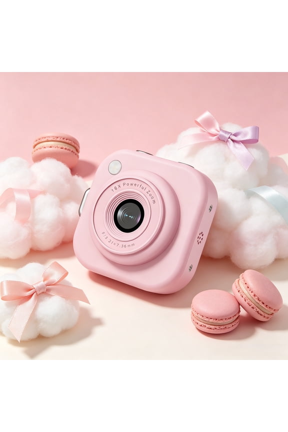 Mini Keychain Digital Camera 1080P Compact Pocket-Sized Video Recorder with 2.01 Inch Screen and 8GB Card for Outdoor Travel School Daily Use