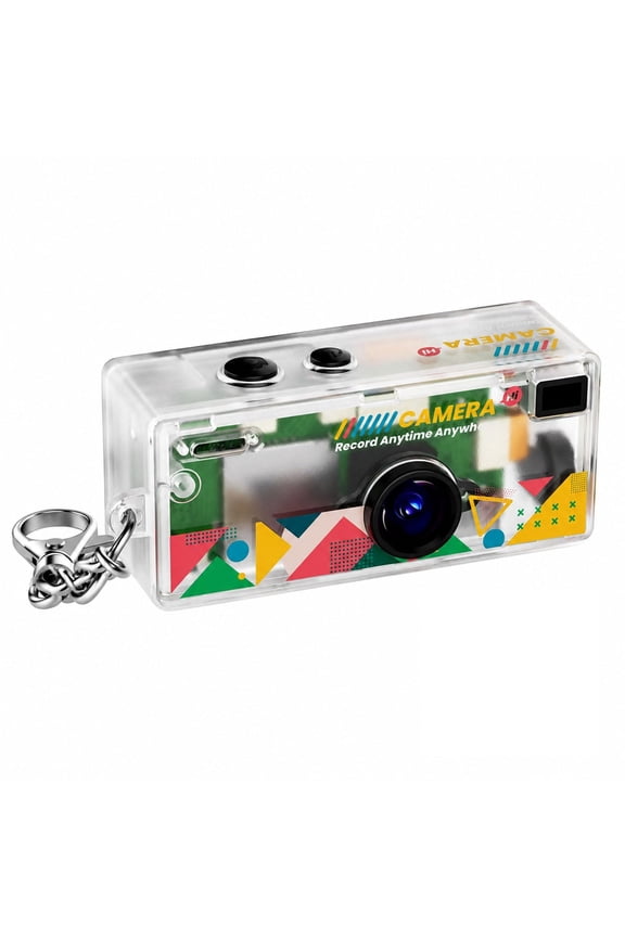 Mini Keychain Digital Camera,Mirco Thumb Camera,Digicam,Video Recording,Bag Charm for Vlog Adult Students