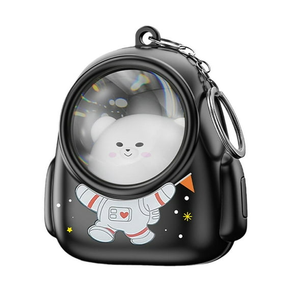 Mini Keychain Flashlight with Cute Cat Design - Portable & Durable for Kids and Cat Lovers