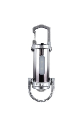 Mini Keychain Light, 1200 Lumen LED Flashlight, Portable Rechargeable Pocket Hook Light, Waterproof Durable EDC Outdoor Lamp