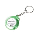 thumbnail image 1 of Mini Keychain Tape Measure, Portable 2m Steel Tape Measure, Easy Read Clear Scale Safe Flexible Tape for Daily Use Office Home, Green, 1 of 1