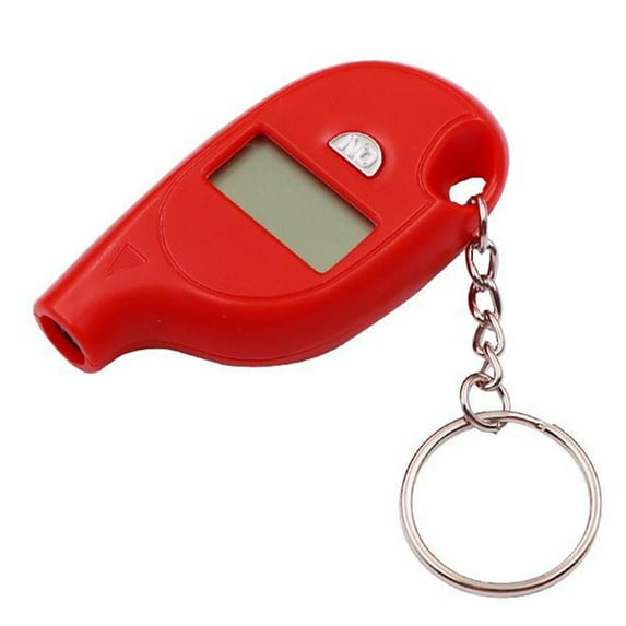 Mini Keychain Tire Pressure Gauge Digital Lcd Display Car Tire Pressure Tester