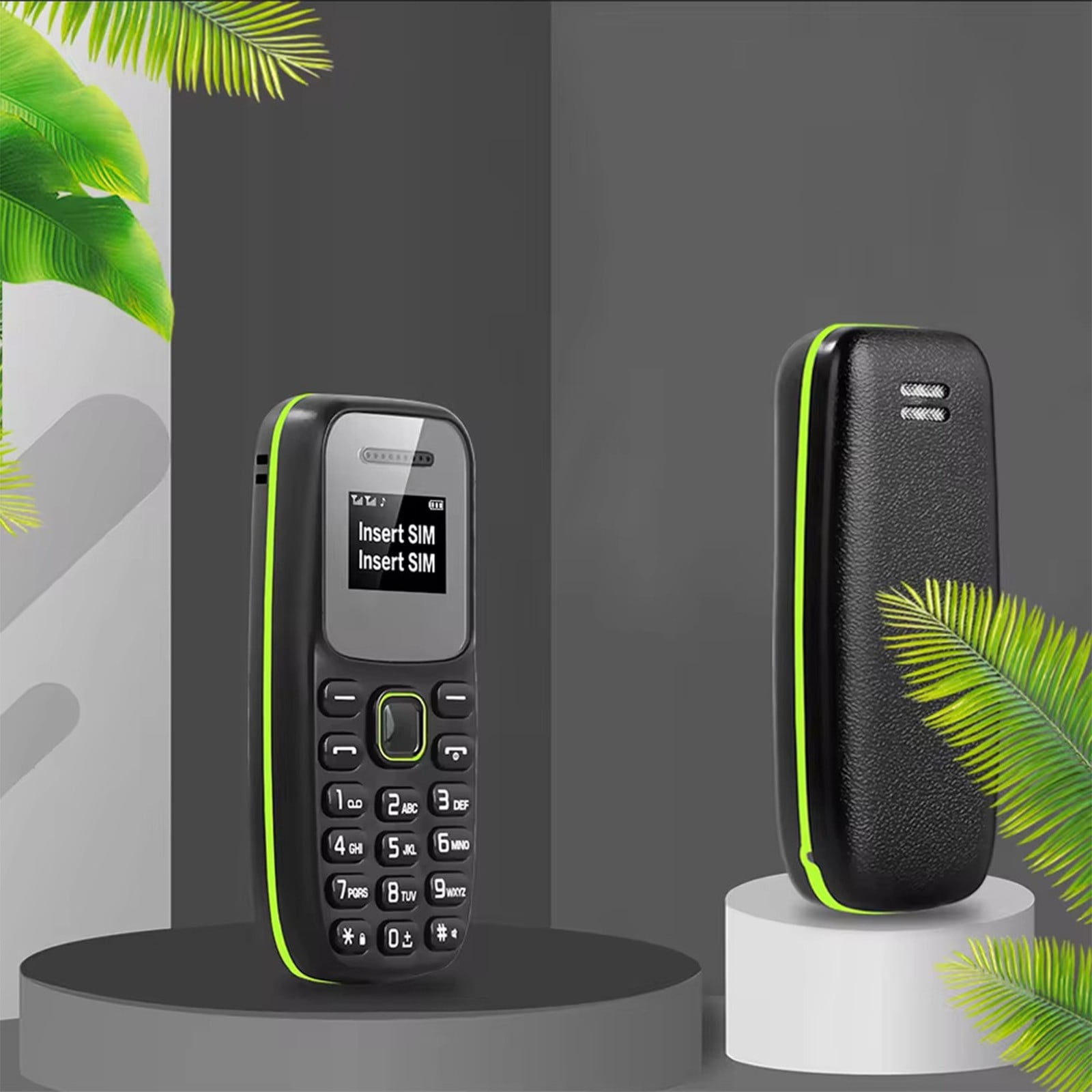 Dual Sim Keypad Headset Phone Mini Keypad Phone With Detachable