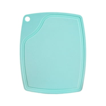Mini Kitchen Cutting Board - 7.48×5.91×0.39" BPA-Free Non-Porous Mats with Juice Grooves & Grip Handle, Dishwasher Safe (19×15×1cm)