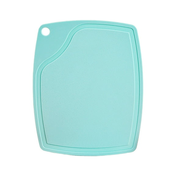 Mini Kitchen Cutting Board - 7.48×5.91×0.39" BPA-Free Non-Porous Mats with Juice Grooves & Grip Handle, Dishwasher Safe (19×15×1cm)