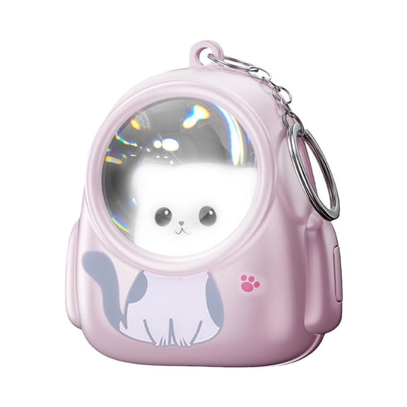 Mini Kitten Keychain Light Portable Litter Flashlight Gift Floodlight Compact Pendant Light Cartoon U8B7 Small Childrens Cu