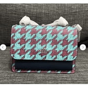Mini Klare Crossbody With Houndstooth Print