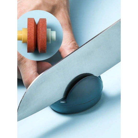 Mini Knife Sharpener - Bear-Shaped Quick Sharpening Tool for Knives & Scissors, Portable Kitchen Accessory