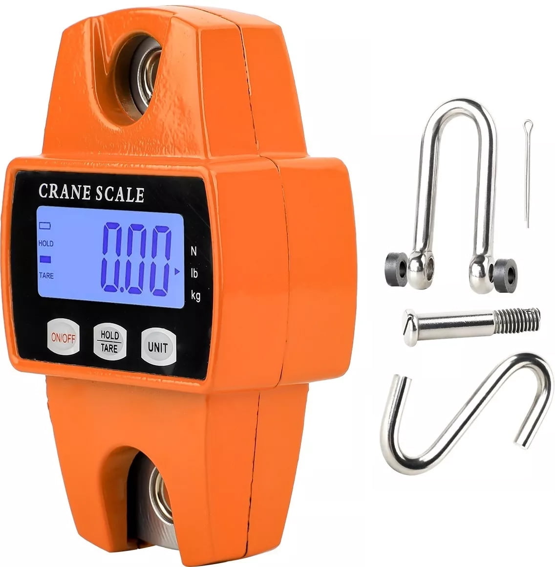 Mini LCD Digital 300kg/600lb Hanging-Scale Portable Industrial Electronic Heavy Duty Weight Steelyard