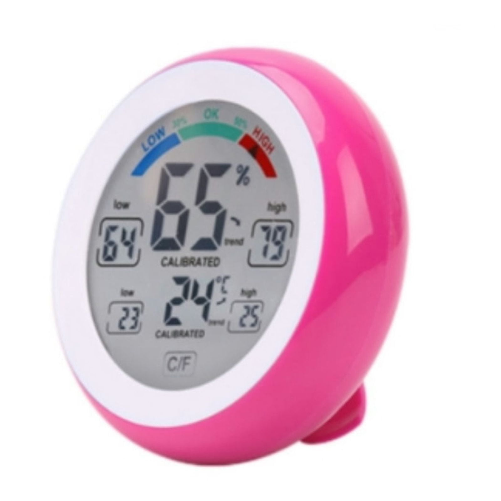 Mini LCD Digital Hygrometer Indoor Thermometer Room Thermometer and Humidity Gauge - RED