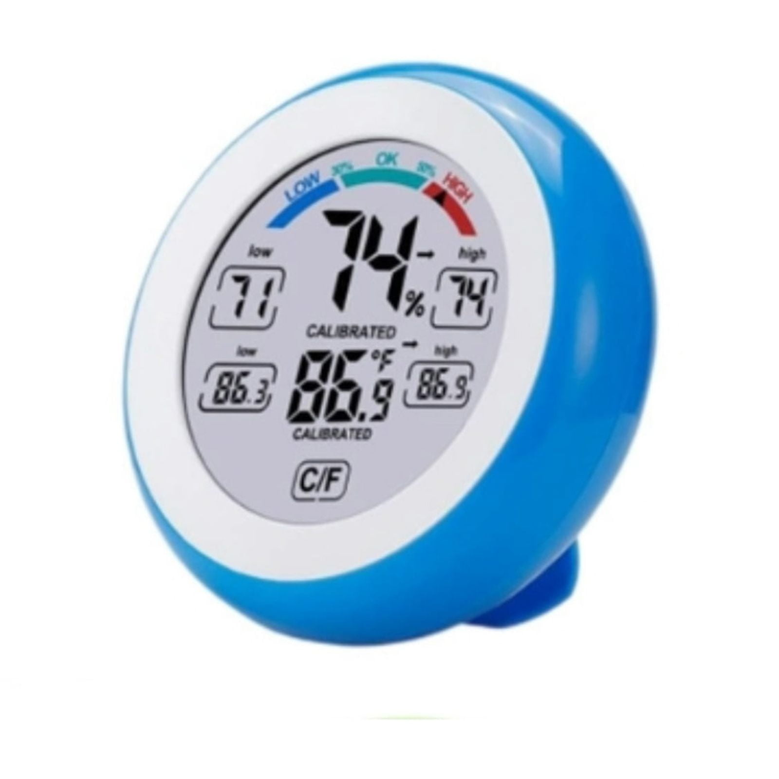 Mini LCD Digital Hygrometer Indoor Thermometer Room Thermometer and Humidity Gauge ,Real-Time