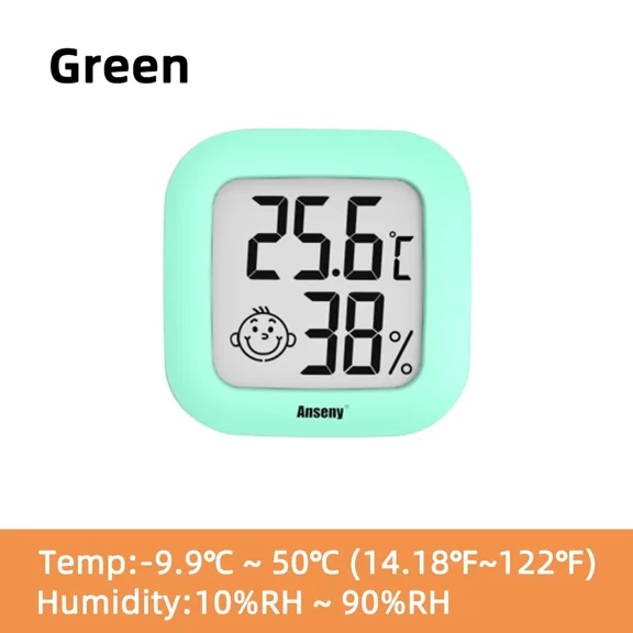 Mini LCD Digital Thermometer Hygrometer Indoor Outdoor Temperature Home Hydrometer Gauge Sensor Temperature Humidity Meter Tool