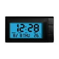 thumbnail image 1 of Mini LCD Screen Digital Clock 2in1 Interior Car Auto Desk Dashboard Temperature D2S2, 1 of 1