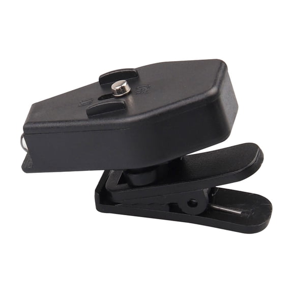 Mini LED Clip On Glasses Light Black ABS 360 Rotatable for Night Reading