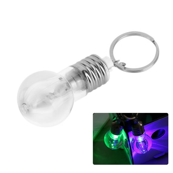 Mini LED Flashlight Key Chain Change Color Led Light Mini Bulb Torch Keyring Keychain