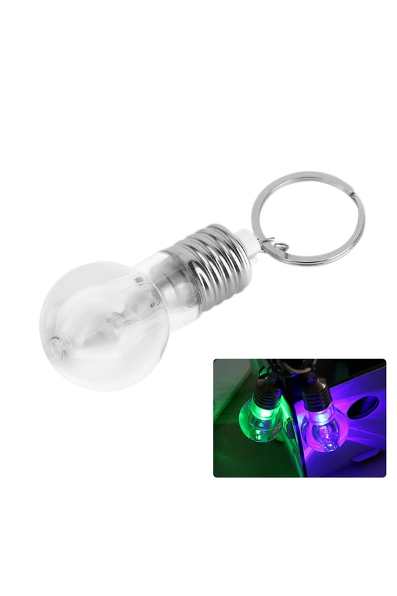 Mini LED Flashlight Key Chain Change Color Led Light Mini Bulb Torch Keyring Keychain