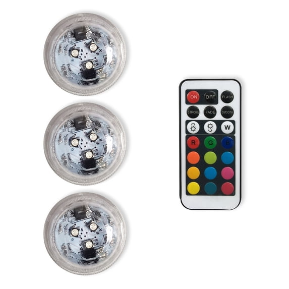 Mini LED Lights with Remote Control for Parties and Holidays - 13 Colors, 4 Modes, Waterproof, No Installation Required for Slushie Machines and Decor