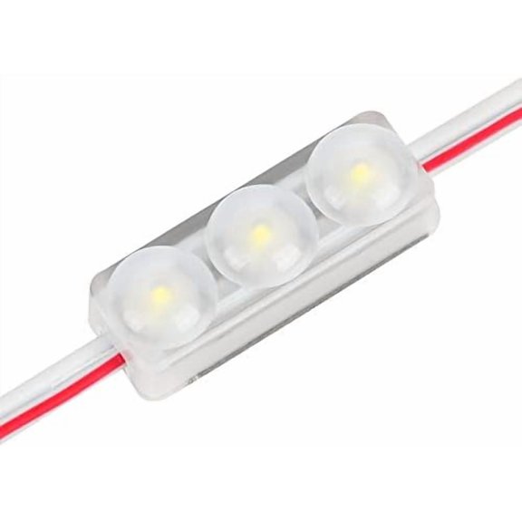 Mini LED Module DC12V 3000K Warm White 0.5W Waterproof Decorative Light for Lightbox Letter Advertising Signs with Tape Adhesive Backside (100pcs Pack)$$Tools & Hardware Other