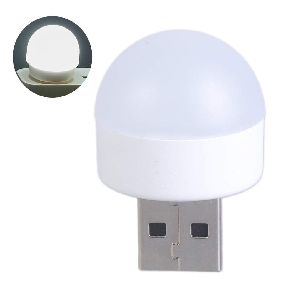 Mini LED Reading Lamp Cute Night Light USB Round Lamp Eye for ...