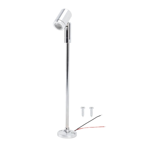 Mini LED Spotlight For Jewelry Display, Adjustable Bright Light, 12V Showcase Cabinet Illumination