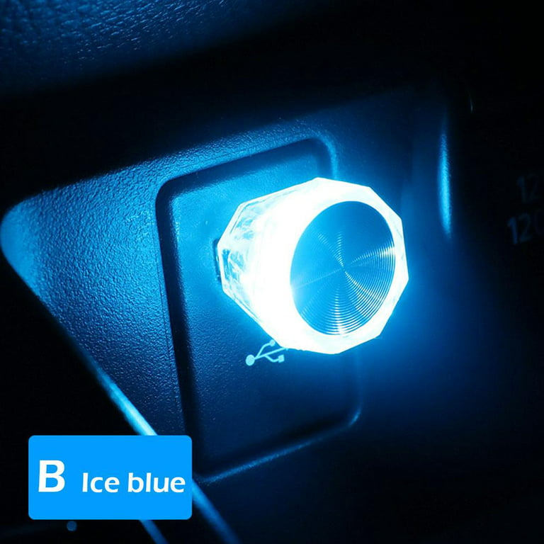 Mini USB LED Car Interior Light Neon Atmosphere Ambient Lamp Bulb  Accessories