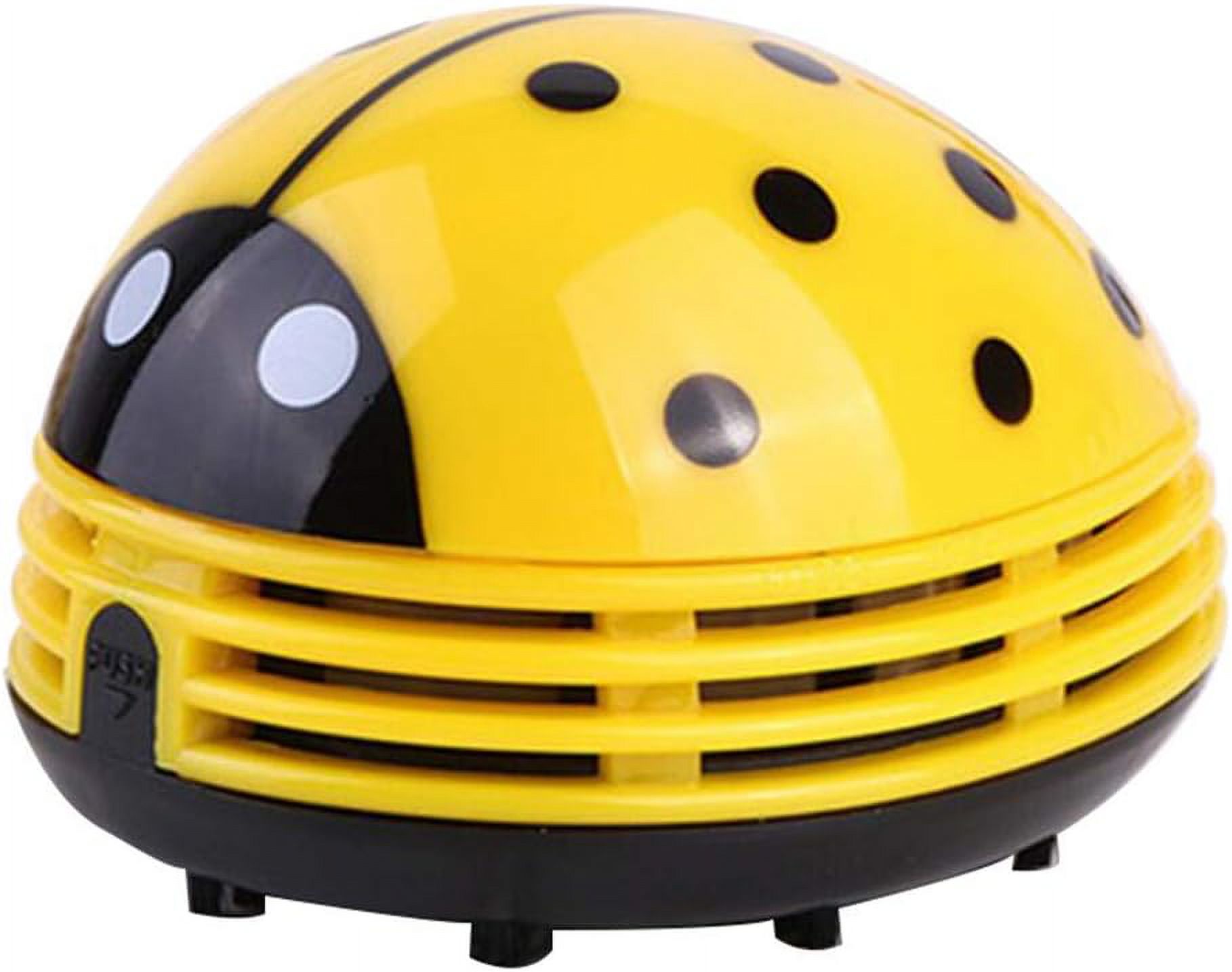 Mini Ladybug Desktop Vacuum Cleaner Dust Collector Home Office Cleaning