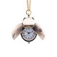 thumbnail image 1 of Mini Ladybug Pocket Watch, Cute Seven Spot Beetle Design Quartz Pendant Watch for Kids, Gifts, Collection and Decoration, 1 of 5