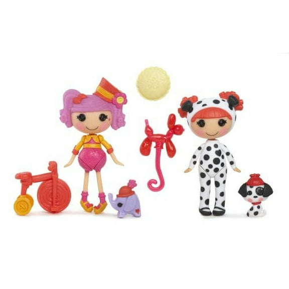 Mini Lalaloopsy Silly Fun House Peanut and Ember Dolls