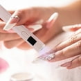 thumbnail image 1 of Mini Portable LED Nail Lamp USB Rechargeable Cordless Gel Polish Dryer With Digital Display Timer, 1 of 8