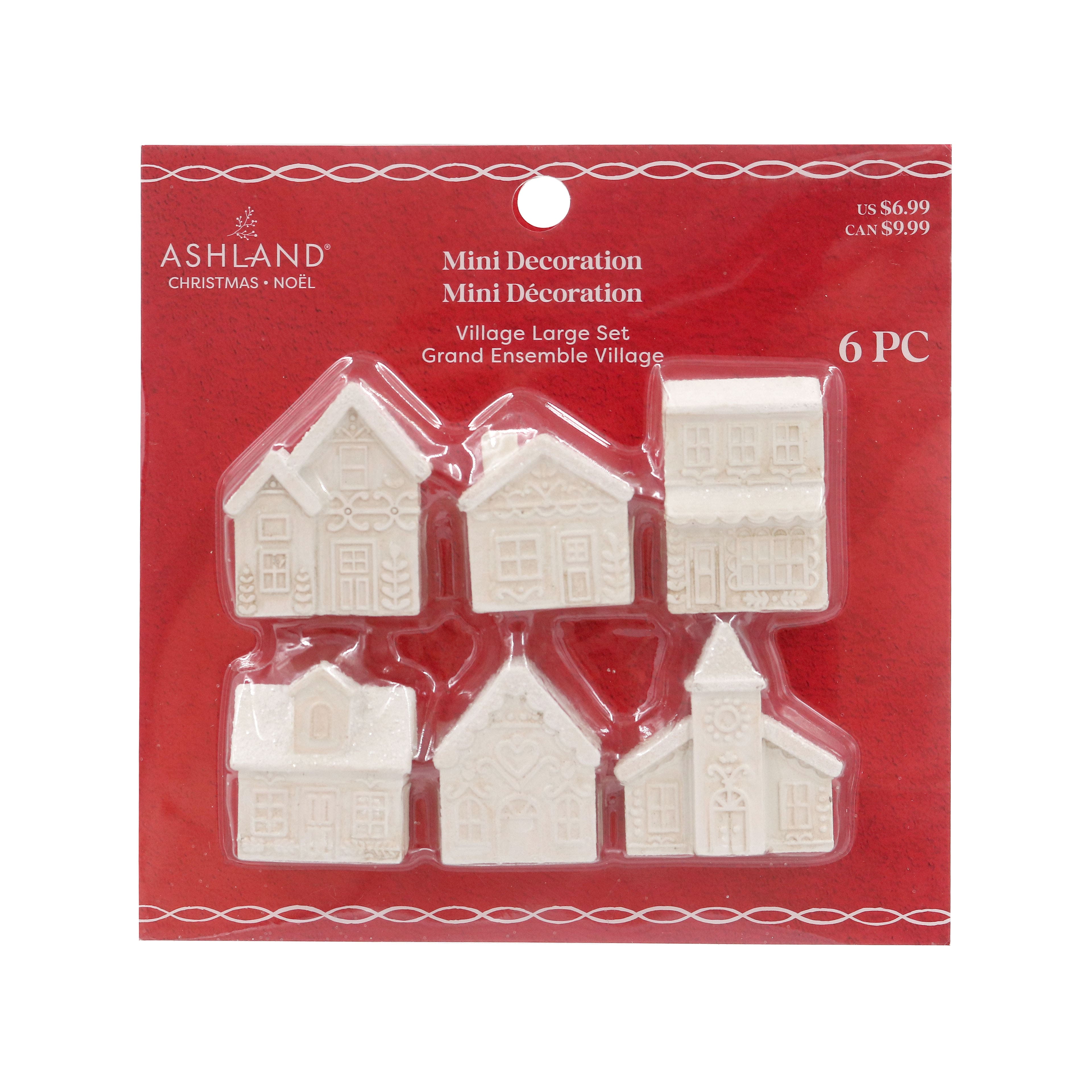 Mini Large White Christmas Village Set by Ashland®Christmas