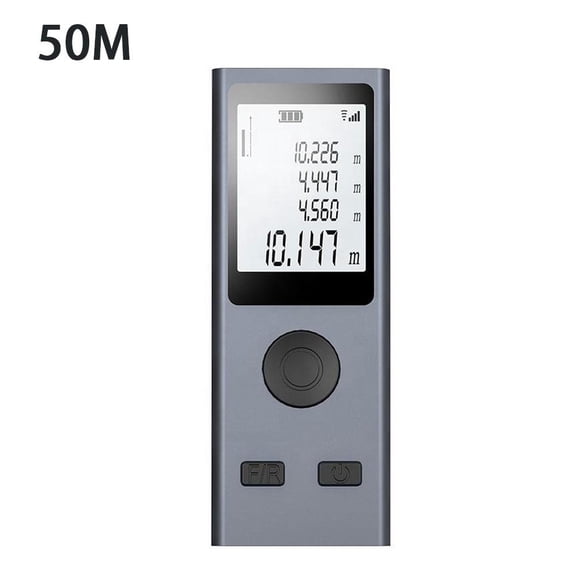 Mini Laser Measure Device, Smart Digital Laser Measurement Tool, Portable Handheld Range Finder, USB Rechargeable, Backlit Display, Area and Volume