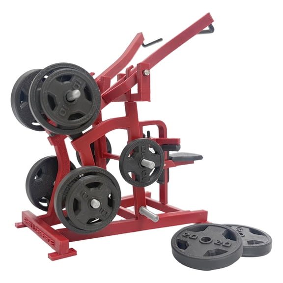 Mini Lat Pulldown Machine Miniature Model Set, Mini Gym Equipment Desktop Decor, Fitness Enthusiast Office Gift, Dad Birthday Gift Gym