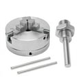 thumbnail image 1 of Mini Lathe Chuck Set, Z011 Extension Three Jaw and Connecting Rod Electric Drill, 1 of 5