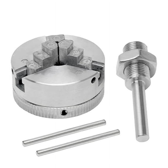Mini Lathe Chuck Set, Z011 Extension Three Jaw and Connecting Rod Electric Drill