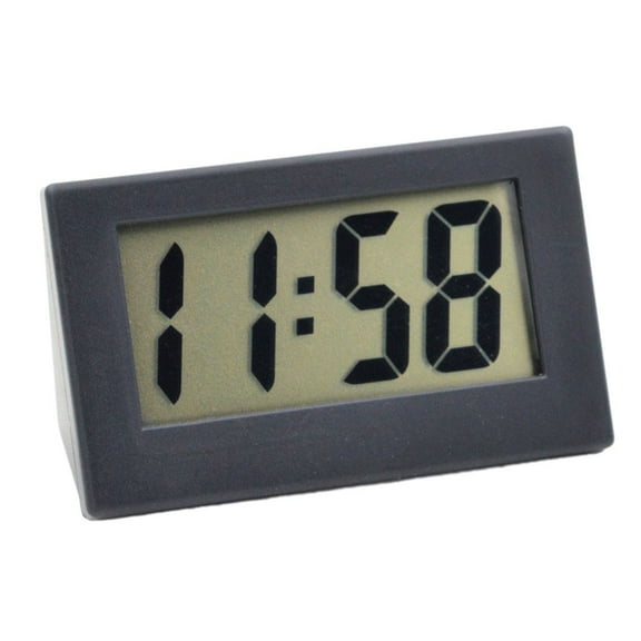 Mini Lcd Digital Table Dashboard Desk Electronic Clock For Desktop Home Office Silent Desk Time Display Clock