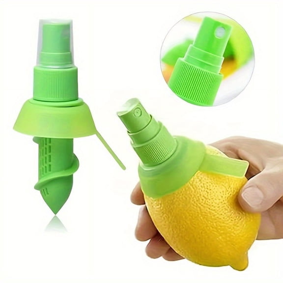 Mini Lemon Juice Squeezer, Easy Manual Citrus Juicer Tool, Convenient Juice Sprayer, Kitchen Gadget for Lemons & Limes