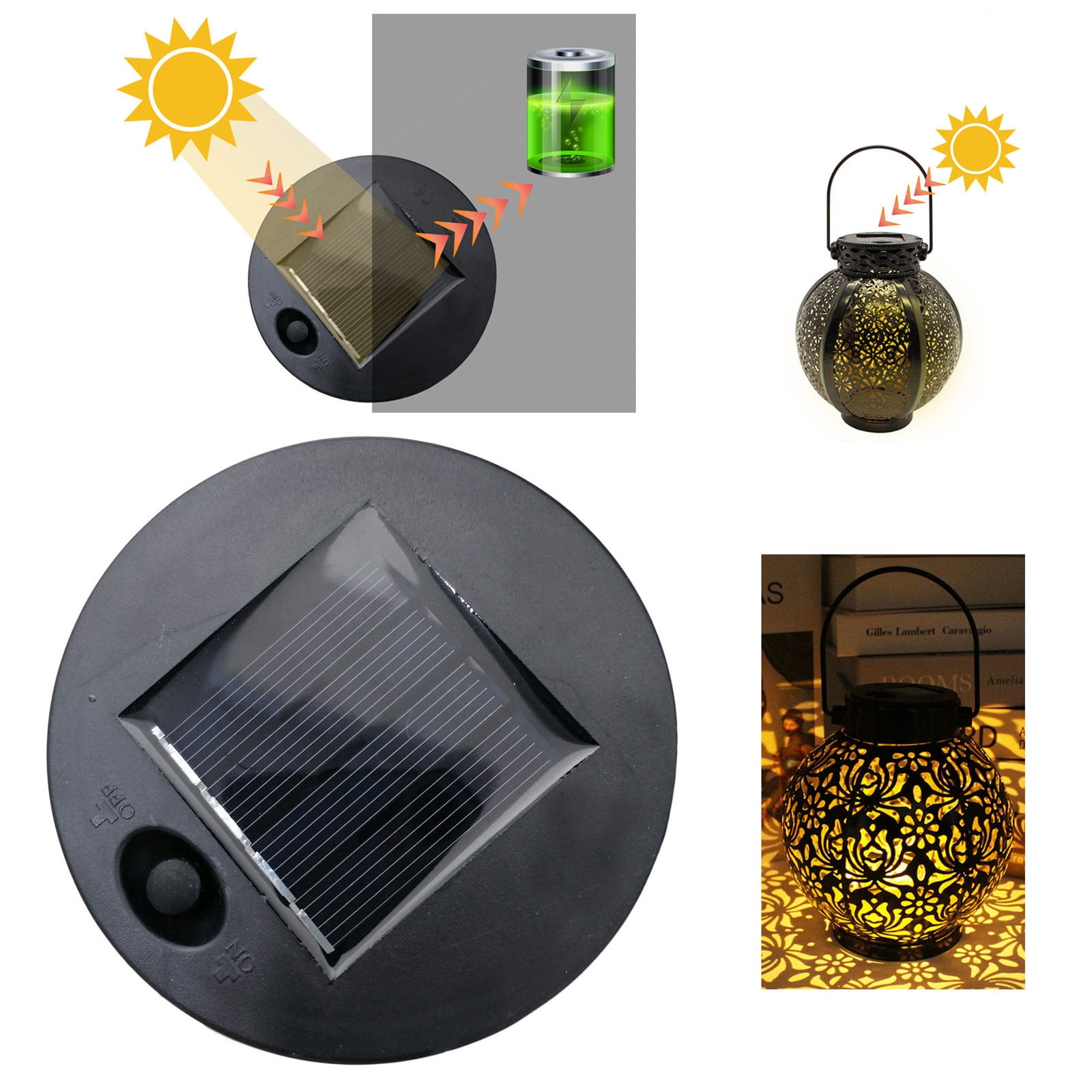 Mini Light Bulbs String Replacement Solar Decorative Light Battery