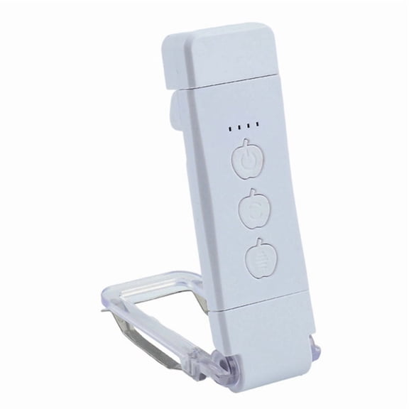 Mini Light Reading Clip Book Light Rechargeable Clip Bookmark Book Light LED Reading Light Portable Bedside Table Lamp,D