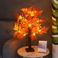 thumbnail image 1 of Mini Lighted Tree,Artificial Tree with Lights for Inside House,Decorative Christmas Tree Lights,Maple Leaf Tree Lights,Led Thanksgiving Home Decoration Lights,Christmas Party Decoration Landscapes, 1 of 6