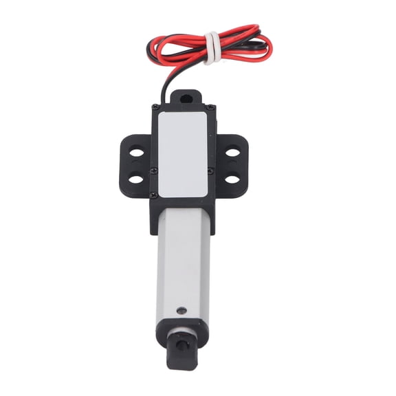 Mini Linear Actuator 24V DC, 2 inch Stroke, 20N Thrust, 30mm/s Speed, Waterproof Electric Motor for Sofa, Robot, and Cabinet Automation