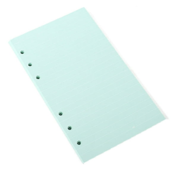 Mini Lined Paper Refill, A6 Lined Loose Leaf Papers, 40 Pcs Ruled Line Pages for Planner Binders, Ruled Filler Paper Inserts for Memos, Budget Journals, Daily To-do Lists, Travel Planners Office