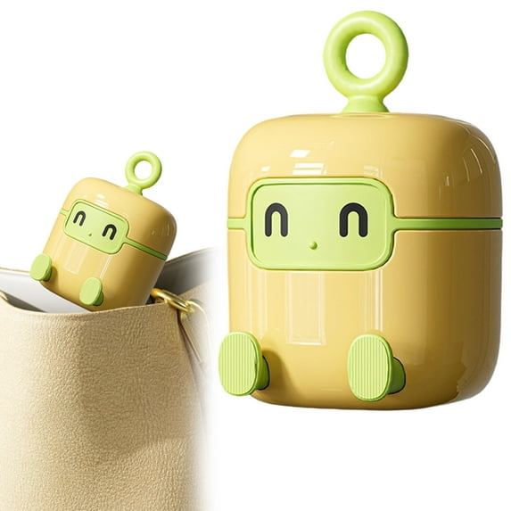 Mini Lint Remover Roller – Reusable & Washable Sticky Gel Roller for Pet Hair, Lint & Dust on Clothes, Furniture & Car Seats | Cute Portable Design for Home & Travel