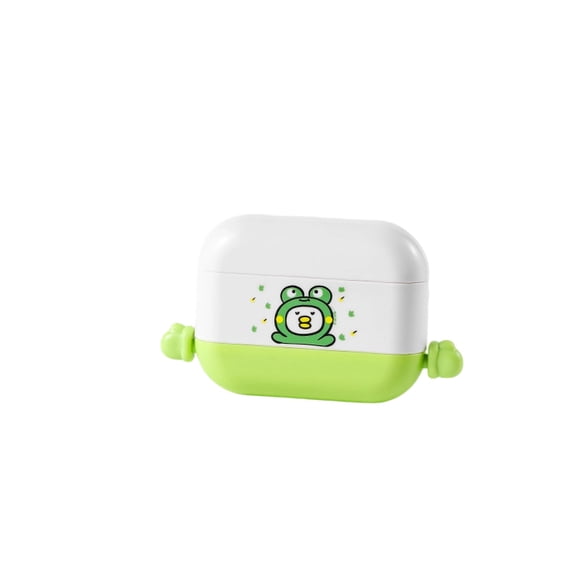 Mini Lint Roller, Washable and Portable 2-in-1 Hair Remover for Clothes Pet Fur and Fabric Dust Compact Travel Cleaning Tool, Green