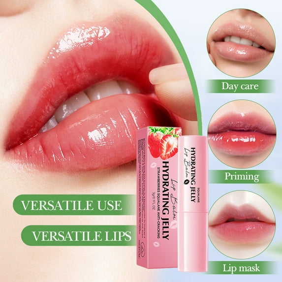 Mini Lip Balm, Tinted Lip Balm, Nourishing Lip Moisturizer for Very Dry Lips, Hydrating Non-Greasy Lip Gloss with Natural Ingredients for Women and Teen Girls