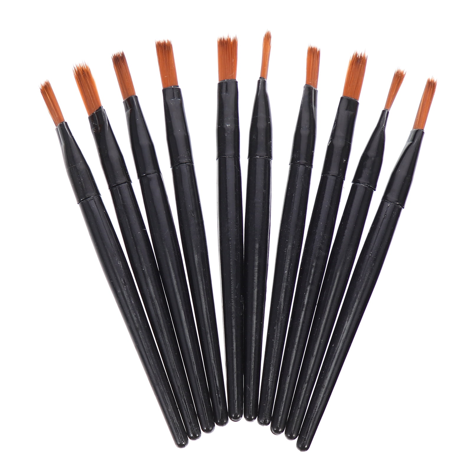 Mini Lip Brush Lipstick Applicators Mascara Tool Scrub Portable Manmade Fiber Plastic Miss 100