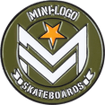 thumbnail image 1 of Mini Logo Chevron Lapel Pin Army/Wht, 1 of 1