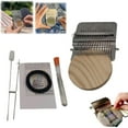 thumbnail image 1 of Mini Loom Machine Kit, Wooden Weaving Tool with Stainless Steel Needles, Loom Type Weave Tool for Beginners Quickly Mending Jeans Mending Socks Clothes（14 Needles), 1 of 4