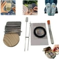 thumbnail image 1 of Mini Loom Machine, Speedweave Darning Loom Quickly Mini Mending Convenient Darning Loom for Mending Jeans Socks Clothes Loom Machine Makes Beautiful Stitching DIY Weaving Arts（14 Needles), 1 of 4