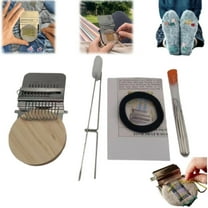 Mini Loom Machine, Speedweave Darning Loom Quickly Mini Mending Convenient Darning Loom for Mending Jeans Socks Clothes Loom Machine Makes Beautiful Stitching DIY Weaving Arts(10 Needles)