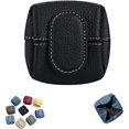 thumbnail image 1 of Mini Lychees Coin Purse, Solid Color Coin Purse with Zipper and Key Buckle, Casual Leather Storage Bag for Daily Use (blue), 1 of 8